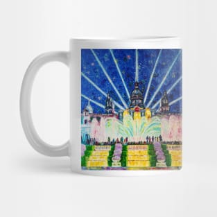 Barcelona. Magic Fountain Mug